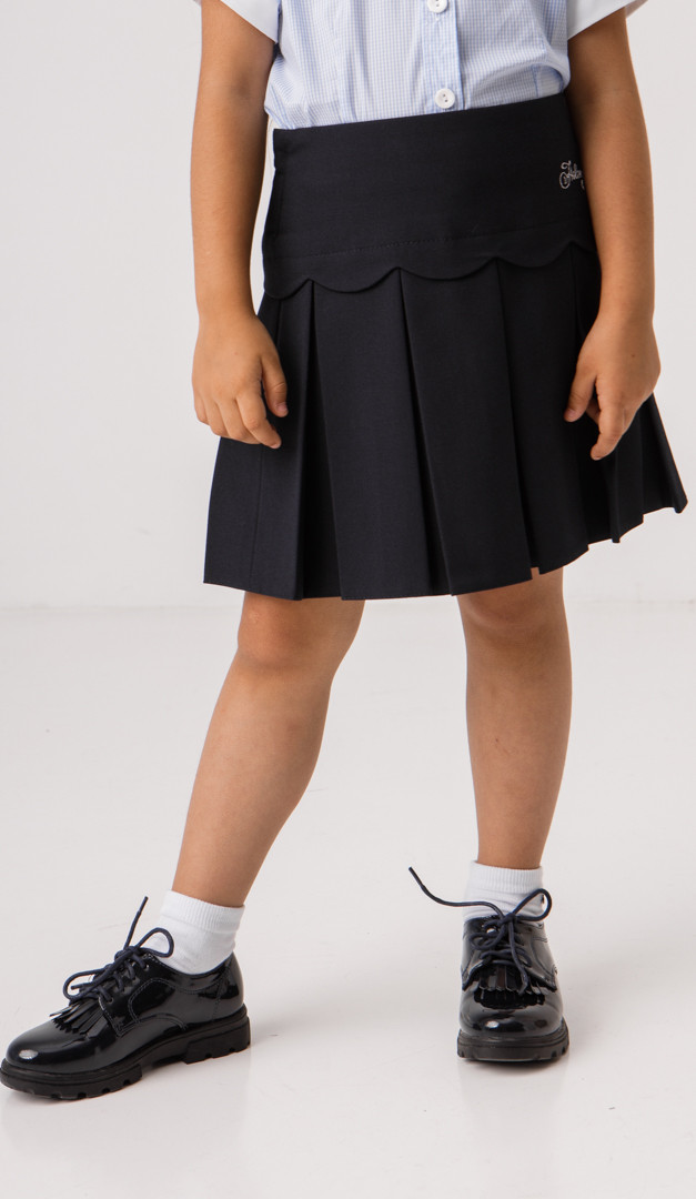 Фото ubka-dla-devocki-s-figurnoj-otdelkoj-12 товару Спідниця для дівчинки з фігурним оздобленням1