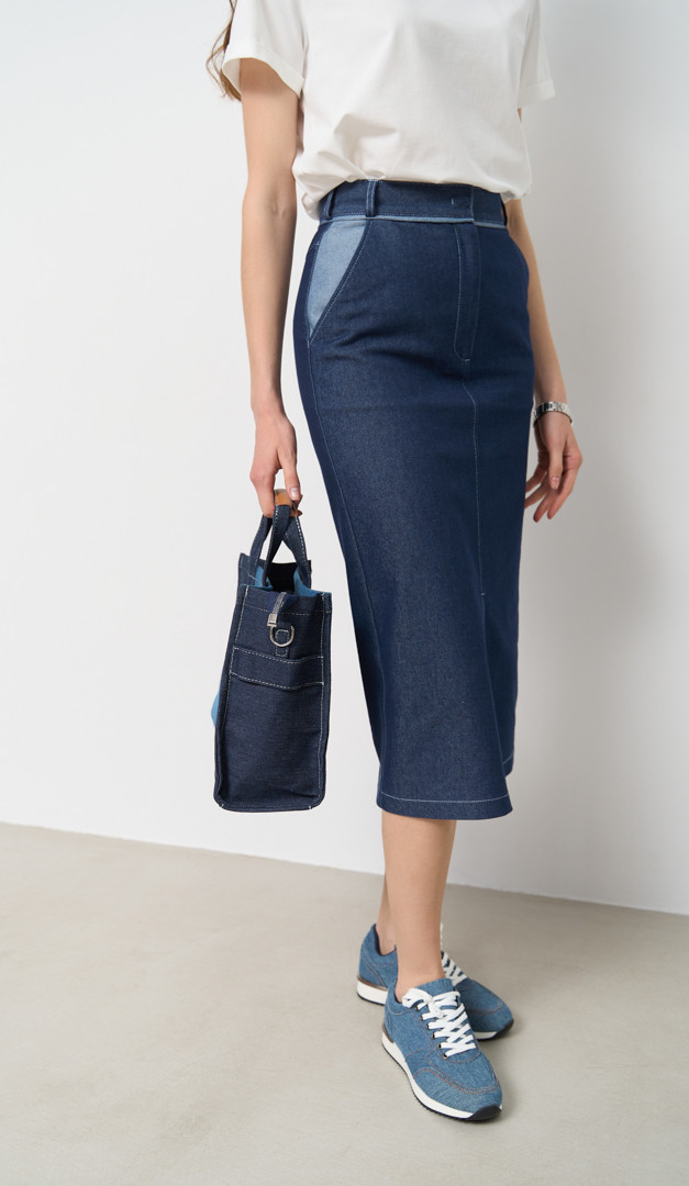 Фото ubka-dzinsovaa-pramaa-midi-03 товара Юбка джинсовая прямая миди0