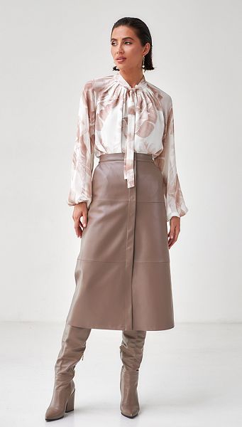 Фото ubka-iz-ekokozi-midi-kapucino-01 товара Юбка из экокожи миди капучино Фото ubka-iz-ekokozi-midi-kapucino-01 товара Юбка из экокожи миди капучино