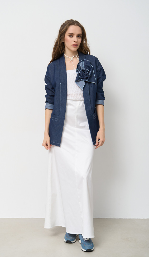 Фото ubka-maksi-belaa-01 товару Спідниця максі біла