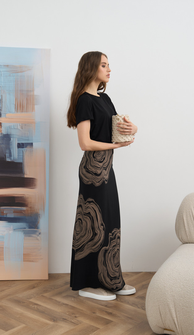 Фото ubka-maksi-cernaa-s-printom-04 товара Юбка макси черная с принтом0