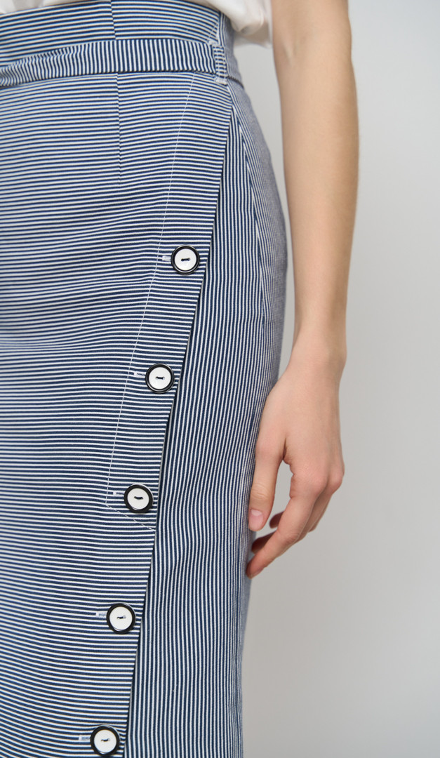 Фото ubka-midi-v-polosku-003 товара Юбка миди в полоску0