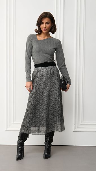 Фото ubka-sifonovaa-midi-seraa-3 товара Юбка шифоновая миди серая0 Фото ubka-sifonovaa-midi-seraa-3 товара Юбка шифоновая миди серая0