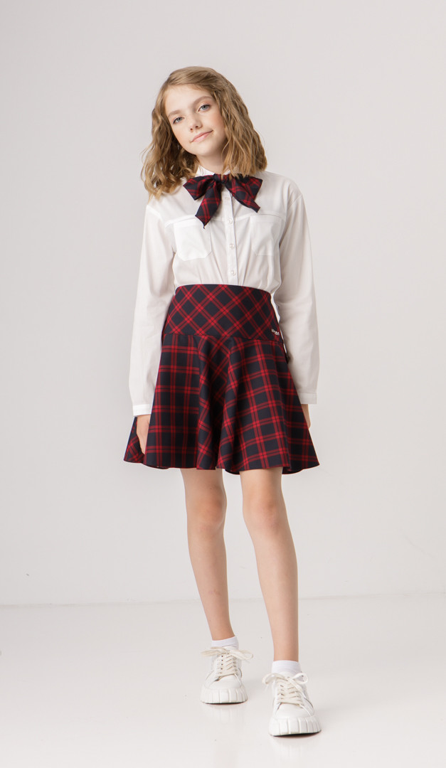 Фото ubka-v-kletku-na-koketke-01 товара Юбка в клетку на кокетке