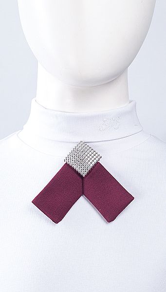 Фото ukrasenie-galstuk-dla-devocki-bordovoe-01 товара Украшение галстук для девочки бордовое Фото ukrasenie-galstuk-dla-devocki-bordovoe-01 товара Украшение галстук для девочки бордовое