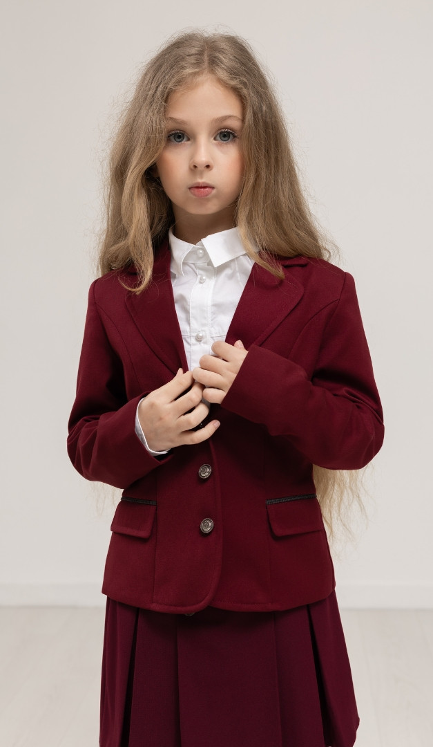 Фото zaket-dla-devocki-s-otdelkoj-3 товару Жакет для дівчинки з оздобленням1