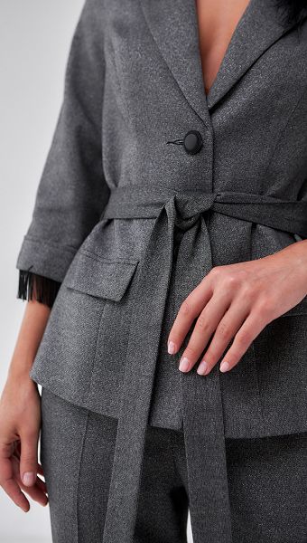 Фото zaket-zenskij-cerno---seryj-melanz-05 товару Жакет жіночий чорно-сірий меланж0 Фото zaket-zenskij-cerno---seryj-melanz-05 товару Жакет жіночий чорно-сірий меланж0