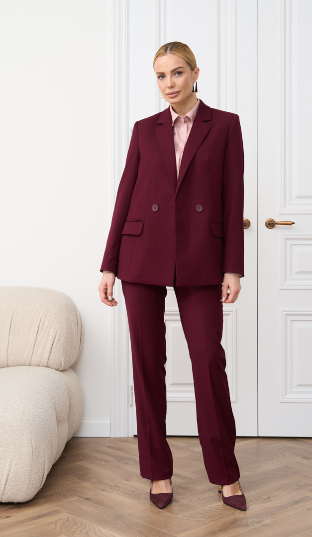 Фото zaket-zenskij-cveta-bordo-03 товару Жакет жіночий кольору бордо0