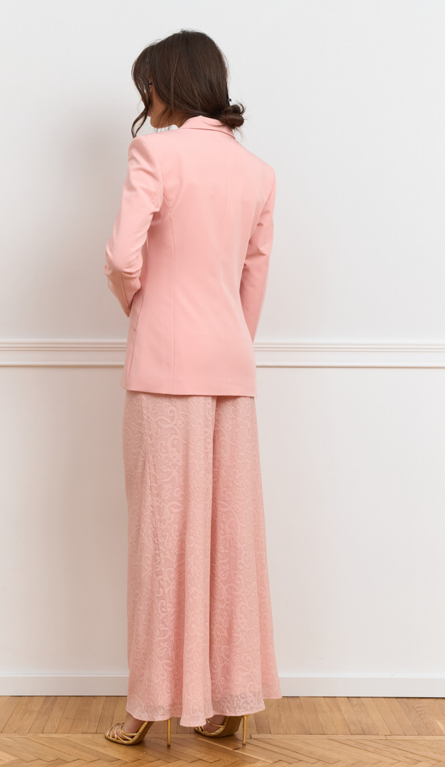 Фото zaket-zenskij-klassiceskij-rozovyj-03 товара Жакет женский классический розовый0