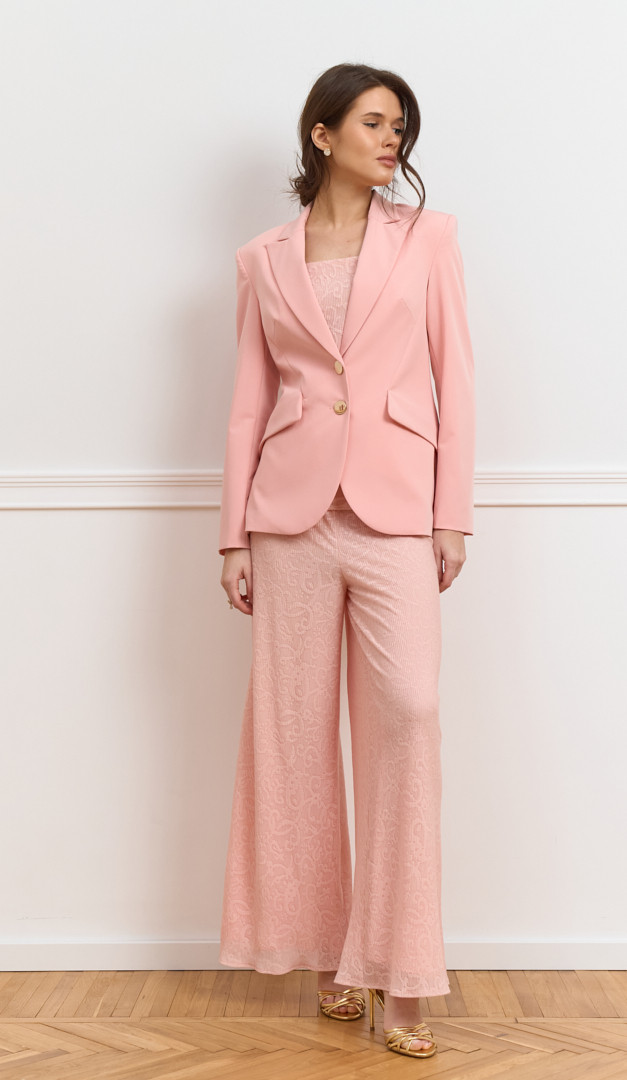 Фото zaket-zenskij-klassiceskij-rozovyj-05 товара Жакет женский классический розовый0