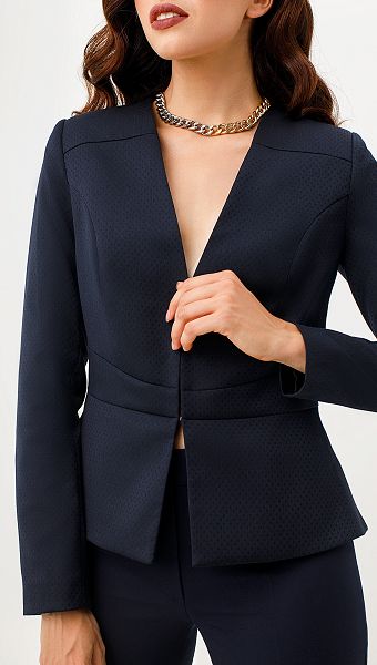 Фото zaket-zenskij-s-koketkoj-sinij-03 товара Жакет женский с кокеткой синий0 Фото zaket-zenskij-s-koketkoj-sinij-03 товара Жакет женский с кокеткой синий0