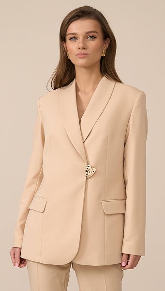 Фото zaket-zenskij-slivocnyj-01 товара Жакет женский сливочный Фото zaket-zenskij-slivocnyj-01 товара Жакет женский сливочный