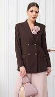 Фото zaket-zenskij-sokoladnyj-005 товару Жакет жіночий шоколадний0 Фото zaket-zenskij-sokoladnyj-005 товару Жакет жіночий шоколадний0