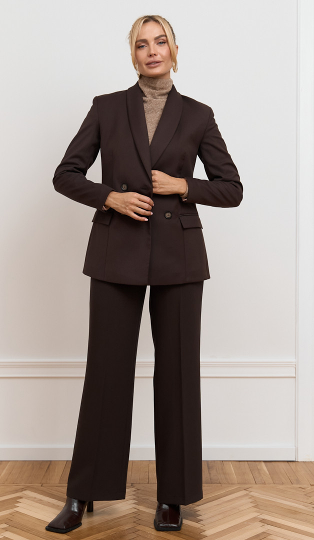 Фото zaket-zenskij-sokoladnyj-007 товару Жакет жіночий шоколадний0