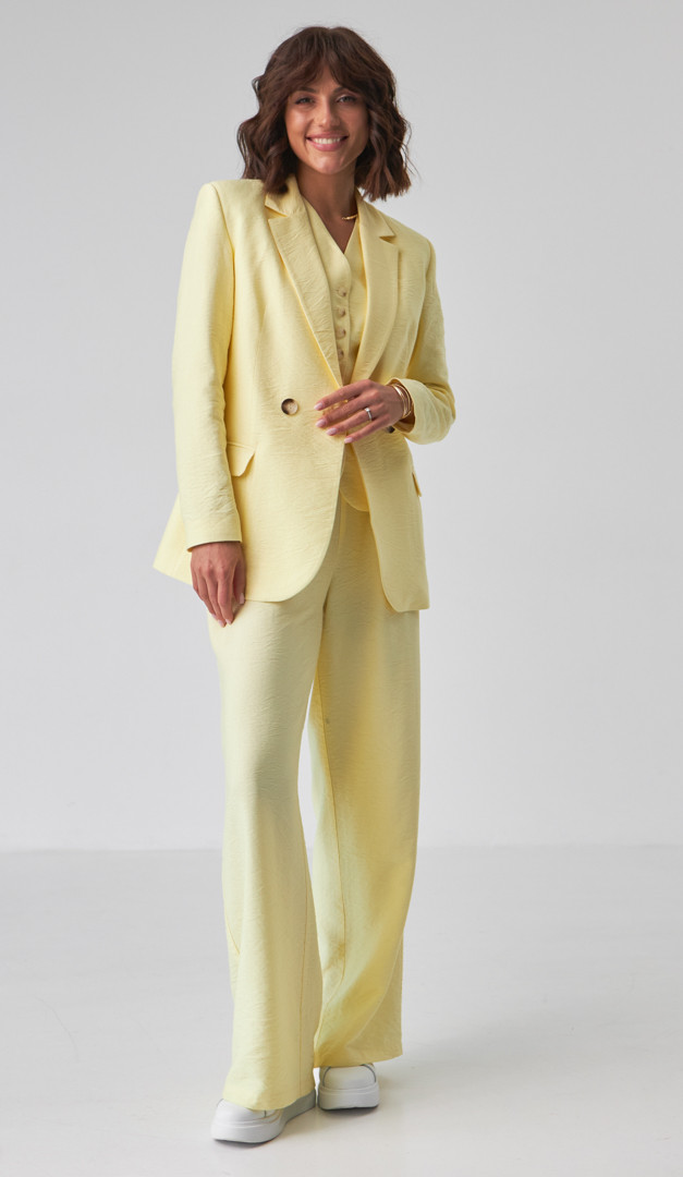 Фото zaket-zenskij-zeltyj-01 товару Жакет жіночий жовтий