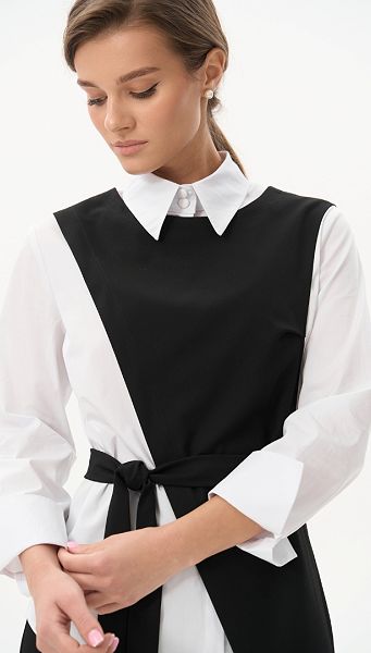 Фото zilet-asimmetricnyj-s-remnami-cernyj-01 товара Жилет асимметричный с ремнями черный Фото zilet-asimmetricnyj-s-remnami-cernyj-01 товара Жилет асимметричный с ремнями черный