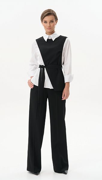 Фото zilet-asimmetricnyj-s-remnami-cernyj-03 товара Жилет асимметричный с ремнями черный0 Фото zilet-asimmetricnyj-s-remnami-cernyj-03 товара Жилет асимметричный с ремнями черный0