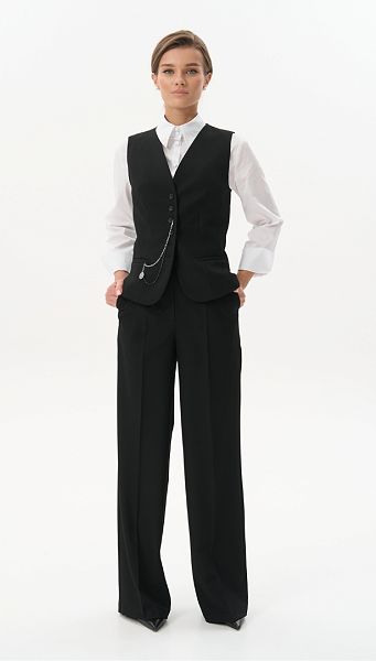 Фото zilet-cernyj-na-pugovicah-01 товара Жилет черный на пуговицах Фото zilet-cernyj-na-pugovicah-01 товара Жилет черный на пуговицах