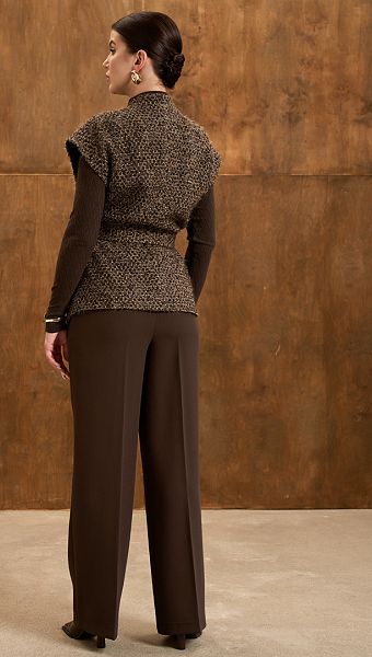 Фото zilet-zenskij-iz-sersti-koricnevyj-06 товару Жилет жіночий з вовни коричневий 0 Фото zilet-zenskij-iz-sersti-koricnevyj-06 товару Жилет жіночий з вовни коричневий 0