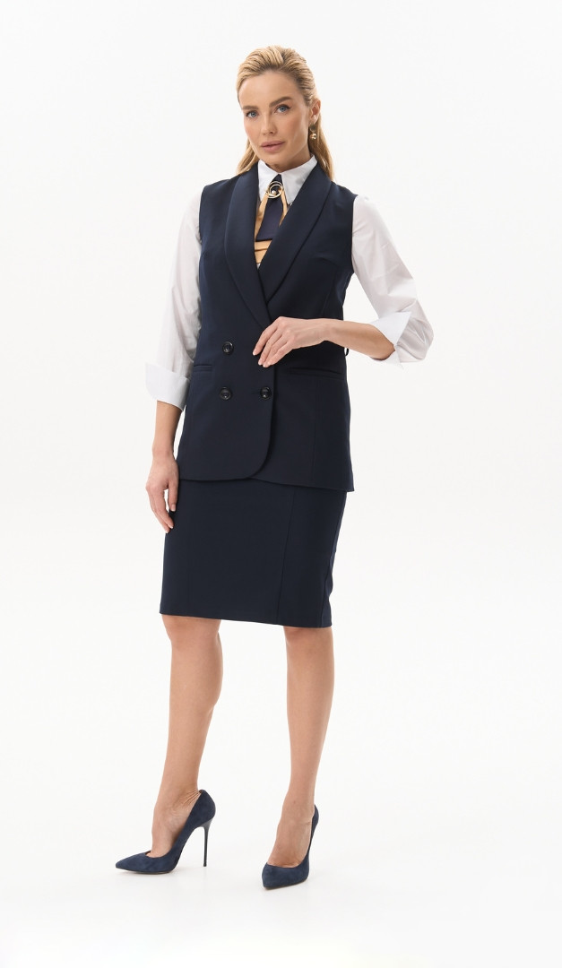 Фото zilet-zenskij-udlinennyj-sinij-02 товара Жилет женский удлиненный синий0