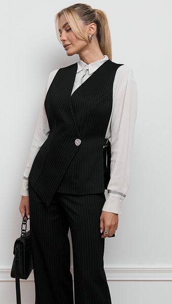 Фото zilet-zenskij-v-polosku-cernyj-04 товара Жилет женский в полоску черный0 Фото zilet-zenskij-v-polosku-cernyj-04 товара Жилет женский в полоску черный0