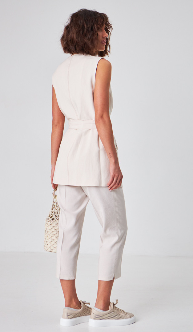 Фото zilet-zenskij-v-stile-safari-14 товару Жилет жіночий в стилі сафарі1